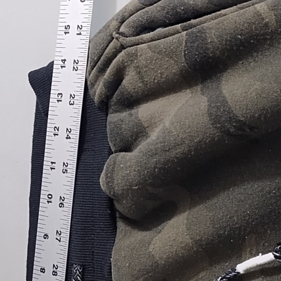 Huntington Beach Soft Sherpa Fleece Lined Knit Camo Jogger Utility Lounge Pants - Picture 6 of 10